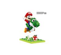 (Tipo 18 - Con caja) Juego de bloques de construcción en micro ladrillos modelo Super Flying Ma Bros