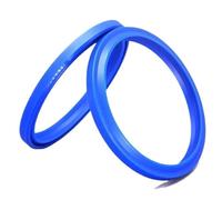 Tipo anillo de sellado de aceite de cilindro hidráulico junta de anillo de poliuretano (PU) anillo de polvo for ejes de varilla de pistón ID 10-160mm(3pcs,145x158x7 I 9.5mm)