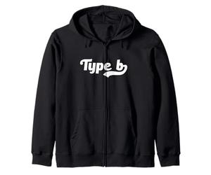 Tipo B Personalidad Divertido Gen Z Meme Flexible Creativo Adolescentes Sudadera con Capucha