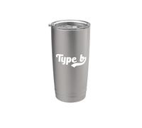Tipo B Personalidad Divertido Gen Z Meme Flexible Creativo Adolescentes Vaso térmico de acero inoxidable de doble pared