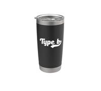 Tipo B Personalidad Divertido Gen Z Meme Flexible Creativo Adolescentes Vaso térmico de acero inoxidable de doble pared
