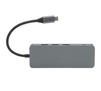 Tipo C a VGA Hub, USB C Hub USB 3.0 Multi-Port PD Estructura de una Pieza de Carga Rápida para Computadora Portátil