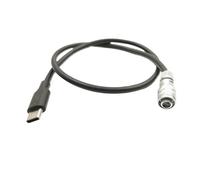 Tipo C del USB 3.1 al conector de WE~PU for los cables alimentación la cámara 4K cine BMP~C4K Blac~magic Poc~ket(100cm)