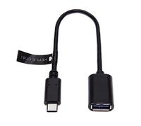 Tipo C OTG Adaptador Convertidor Compatible con Samsung Galaxy A3 A5 A7 (2017) En El Cable USB USB USB C 3.1 al Conector Estándar Hembra 3.0 Teclado Ratón Memoria USB Stick Flash Drive (15 cm)