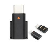 Tipo C para DJI Mic 2 Adaptador de teléfono celular, USB-C Smartphone/PC/Mac Conector Accesorios para iPhone 15/16 Android Type-C Series- Compatible con DJI Mic 2 Receptor