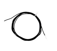 Tipo Cable de instrumento Núcleos de cobre para pérdida de señales Blindaje antiestático Envoltura de algodón con guitarras eléctricas Conectores de guitarra de bajo ruido