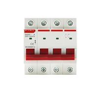 Tipo de carril guía 2P 3P 4P 40A 63A 100A 125A interruptor principal de cuchillo interruptor de aislamiento disyuntor industrial doméstico AC(4P,125A)