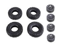 Tipo de Clip de Piel de neumático, actualización de neumático Suave con Piezas de Metal, Accesorios para Coche teledirigido MN1 MN2 98 99S 78 82 99sV2 1/16 C14 C24 C34(Titanium)