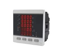 Tipo de panel voltímetro amperímetro digital con medidor de frecuencia de transformador de corriente de 3 piezas 100A 200A 300A(TYPE 2,100A)
