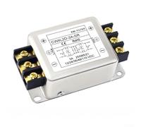Tipo de terminal para fuente de alimentación de filtro EMI Modelo CW4L2D de 2 etapas CC con 3A 6A 10A 20A para reducir interferencias en sistemas eléctricos (CW4L2D-3A-SR)