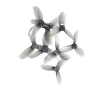 Tipo duradero 4 pares, compatible con Gemfan, hélice D2.5-3 de 3 palas de 2,5 pulgadas for drones, orificio de 1,5 mm for motor 1404, compatible con DJI, unidad O4(4pairs gray)
