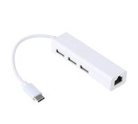 Tipo Ethernet Notekins Teléfono USB Hub USB Tipo USB con Línea Ethernet Láctea Vías USB Hubs