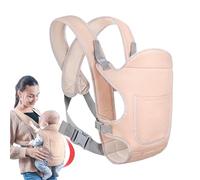 Tipo Fular,Convertible Ajustable | Ergonómico y Seguro Multi-posición, Confortable para Paseos, Viajes y Cuidado del Bebé