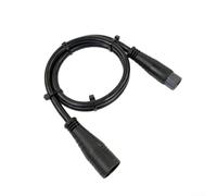 Tipo impermeable del cable de extensión del Pin de los 60cm 3 para los motores de la bici conveniente para la distribución confiable del poder del motor 1000W