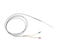 Tipo J conectado a tierra Sonda de termopar 90m m x 1.5m m alambre de los 2M con los terminales de la horquilla para el control de la temperatura del horno y del motor