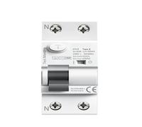 Tipo magnético B tipo fuga 6KA del disyuntor de corriente residual DC 2P 4P 40A 63A 30mA 100mA 300mA B(4 Pole,40A 300mA)