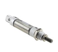 Tipo Mini Cilindro neumático de aire acero inoxidable DSNU-10-20-P-A DSNU12-30-P-A DSNU-16-50-P-A Trazo 10-200mm,Componente de accionamiento robusto(-125-P-A 125mm,DSNU-10)