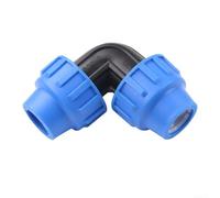 Tipo rápido eficiente del codo de las colocaciones del conector 4pcs para el suministro de agua agrícola confiable (20-1)