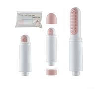 Tipo retráctil ahorro de agua rosa de la ducha del filtro de la ducha | Longitud ajustable, uso flexible, diseño que ahorra espacio, ideal para baños pequeños y kits de viaje