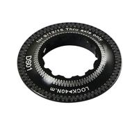 Tipo tapa de disco de bicicleta estabiliza la posición del rotor aleación de aluminio duradera cubierta del cubo de la bicicleta de aluminio cubierta del freno de la bicicleta