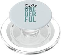 Tipo UNO Der FUL Diabetes T1D Conciencia Meme 1 Maravilloso PopSockets PopGrip para MagSafe