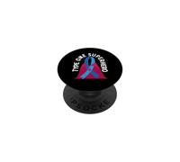 Tipo Uno Superhéroe Mes de Concientización sobre la Diabetes Tipo 1 Diabético PopSockets PopGrip Adhesivo