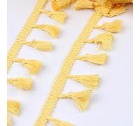 TipoFlecos Trenzados con borlas, Cinta de Encaje con Flecos Cuentas Trenzadas, 2 Yardas, poliéster y algodón, Multicolor, Varios Anchos(Royal Blue)