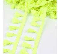 TipoFlecos Trenzados con borlas, Cinta de Encaje con Flecos Cuentas Trenzadas, 2 Yardas, poliéster y algodón, Multicolor, Varios Anchos(Dark Purple)