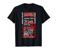 Tipografía de Comida británica Fish and Chips London England Design Camiseta