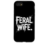 Tipografía de esposa salvaje Mejor esposa de todos los tiempos La mejor esposa del mundo Carcasa para iPhone SE (2020) / 7 / 8