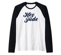 Tipografía de Hey Jude de los Beatles Camiseta Manga Raglan