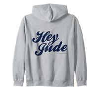Tipografía de Hey Jude de los Beatles Sudadera con Capucha