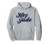 Tipografía de Hey Jude de los Beatles Sudadera con Capucha