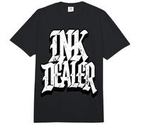 Tipografía del Artista del Tatuaje de Ink Dealer Comfort Colors Adult Heavyweight T-Shirt