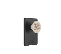 Tipografía Floral de Plumas Boho Wild Spirit para Mujer PopSockets PopWallet para MagSafe