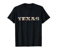 Tipografía Vintage de Texas Vida del Salvaje Oeste Camiseta