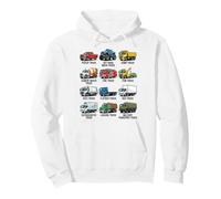 Tipos de Camiones Carro Educativo para niños y niñas Sudadera con Capucha