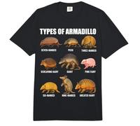 Tipos de Ecología de Especies Educativas de Vida Silvestre de Armadillo Comfort Colors Adult Heavyweight T-Shirt
