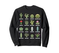 Tipos de Especies de Cactus Tabla de Plantas botánicas Sudadera