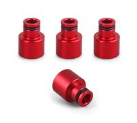 tipos de grifos de combustible Adaptadores de inyector de combustible tipo sombrero de copa (1988-2000) compatibles con y motores B16, B18 y D16.(Red)