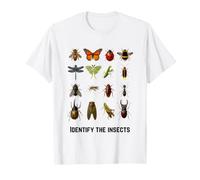 Tipos de Insectos Entomología educativa Ciencia Amantes de Insectos Camiseta