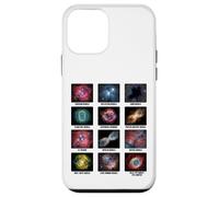 Tipos de nebulosas Gráfico astronómico Amantes de la Ciencia Espacial Carcasa para iPhone 12 Mini