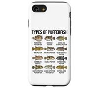 Tipos de Peces de Acuario Globo, Tabla de Especies de Pez Globo, Peces Marinos Carcasa para iPhone SE (2020) / 7/8