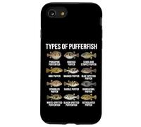 Tipos de Peces de Acuario Globo, Tabla de Especies de Pez Globo, Peces Marinos Carcasa para iPhone SE (2020) / 7/8