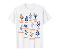 Tipos de Plantas Herbolario Jardinería Camiseta