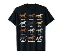 Tipos de Razas de Caballos - Ciencia equina y biología Animal Camiseta