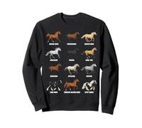 Tipos de Razas de Caballos - Ciencia equina y biología Animal Sudadera