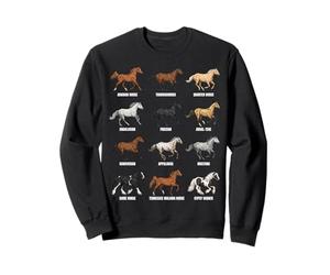 Tipos de Razas de Caballos - Ciencia equina y biología Animal Sudadera