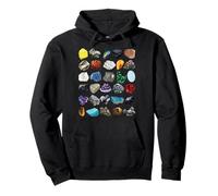 Tipos de rocas y minerales Gemología y geología Educativo Sudadera con Capucha