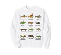 Tipos de Saltamontes y grillos Entomología Educativa Sudadera